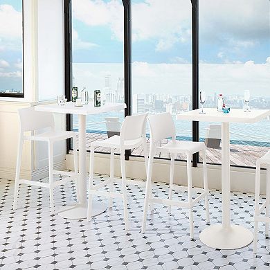 Lagoon Sensilla Gold Stackable Bar Stool 2-piece Set