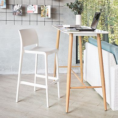 Lagoon Sensilla Gold Stackable Bar Stool 2-piece Set