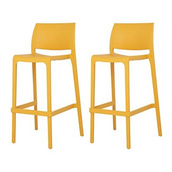 Lagoon Sensilla Gold Stackable Bar Stool 2 pc Set