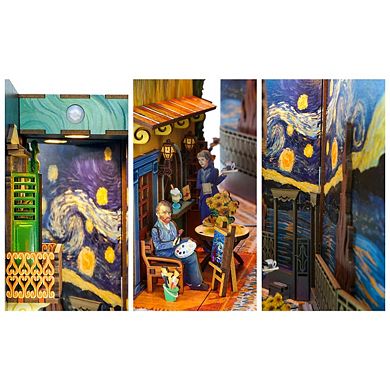 Diy 3d Book Nook Kit Vincent's World 80pcs
