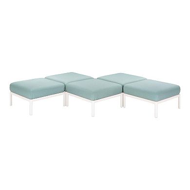 Lagoon Laurel Ottoman