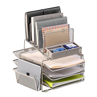 Stackable Mesh Desk Organizer