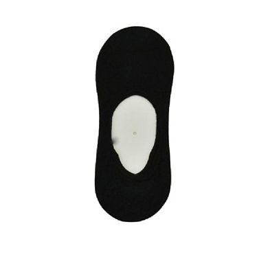 Performance Combed Cotton Invisible Socks With Silicone 3 Pair Pack