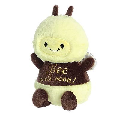 Aurora Medium Yellow Just Sayin' 8" Bee Well Soon Witty Stuffed Animal