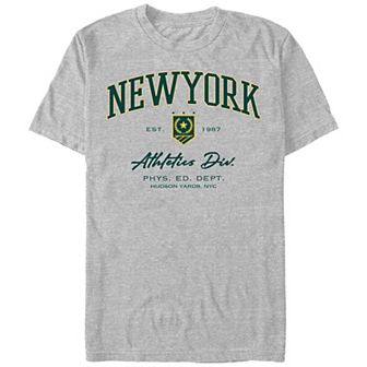 Big & Tall New York Athletics Division Graphic Tee