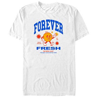 Big & Tall Forever Fresh Juice Bar Graphic Tee