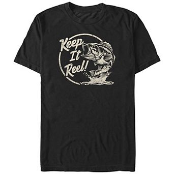 Big & Tall Keep It Reel Poster Graphic Tee