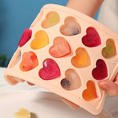 Heart-shaped Ice Cube Tray, High Quality, 21 Even Love Ice Cubes, Easy Ice Removal