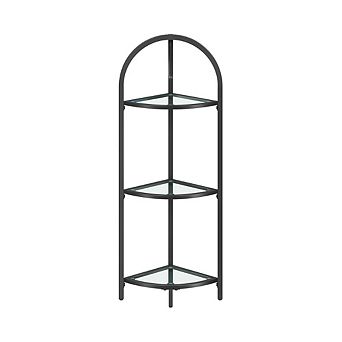 Modern And Space-saving 3 tier Corner Shelf Stand - Versatile Storage Rack