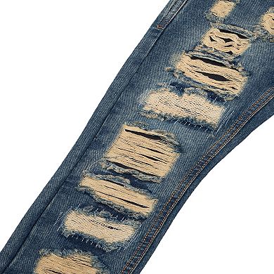 Boys Rawx Heavy Distressed Jeans