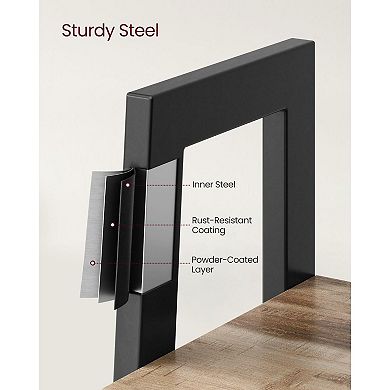 4-tier Bookshelf And Black