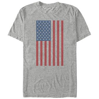 Big & Tall USA Flag Graphic Tee