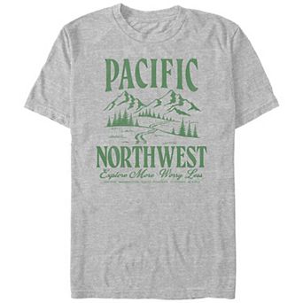 Big & Tall Pacific Northwest Graphic Tee