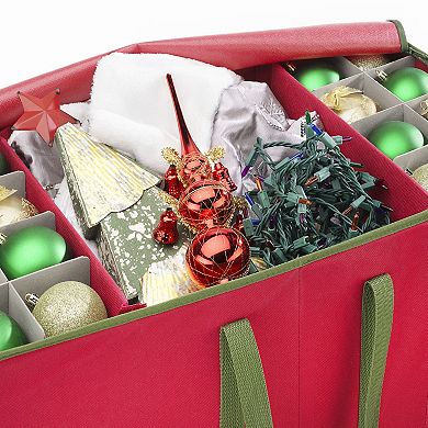 Whitmor Christmas Ornament Storage Box