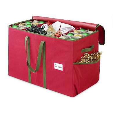 Whitmor Christmas Ornament Storage Box