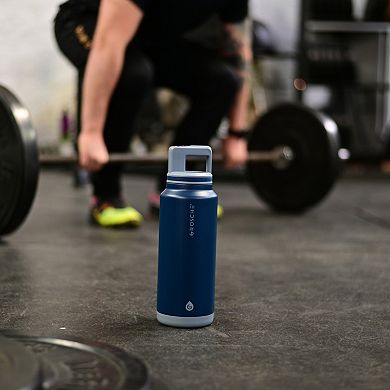 GROSCHE ALPINE Flip 'N Sip Insulated 40-oz. Leakproof Water Bottle with Straw 2-pk.