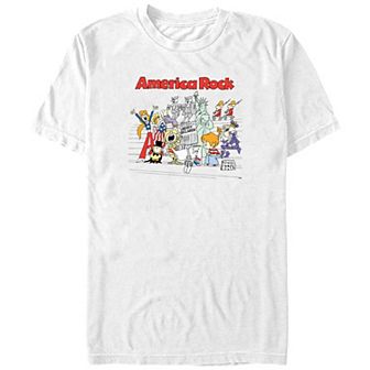 Big & Tall Schoolhouse Rock! America Rock Graphic Tee