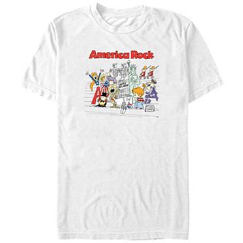 Big & Tall Schoolhouse Rock! America Rock Graphic Tee