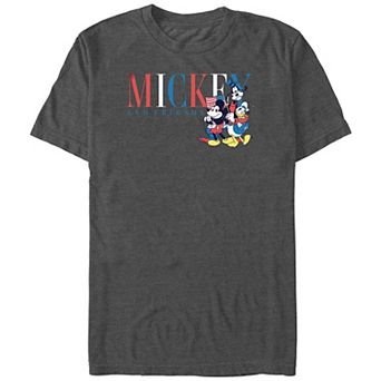Disney's Mickey Mouse And Friends Americana Big & Tall Graphic Tee