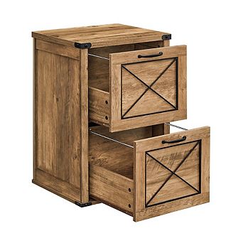 File Cabinet With 2 File Drawers