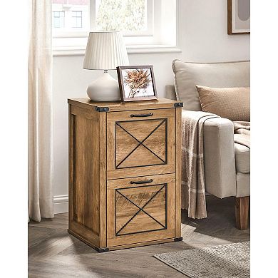 File Cabinet With 2 File Drawers