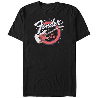 Big & Tall Fender Red White And Blue Est. 1946 Graphic Tee