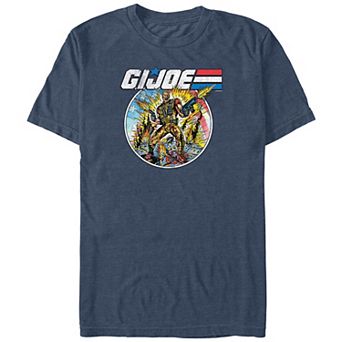 Big & Tall G.I. Joe Battle Stamp Graphic Tee