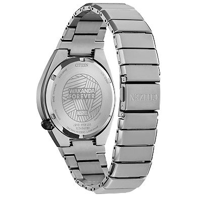 Citizen Men's Marvel Black Panther Super Titanium Bracelet Watch