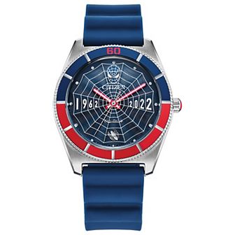 Citizen Men's Eco-Drive Marvel Spider-Man Stainless Steel Blue Rubber Strap Box Set