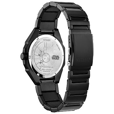 Citizen Men's Eco-Drive Star Wars Death Star Stainless Steel Bracelet Watch