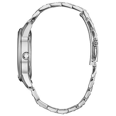 Citizen Women's Eco-Drive Disney's Minnie Mouse Dancing Minnie Stainless Steel Crystal Accent Blue Dial Bracelet Watch