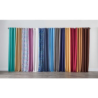 Brylanehome Bh Studio Microfiber Grommet Panel