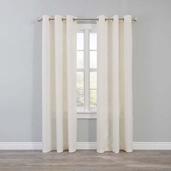 BrylaneHome BH Studio Microfiber Grommet Panel