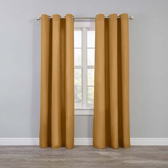 BrylaneHome BH Studio Microfiber Grommet Panel