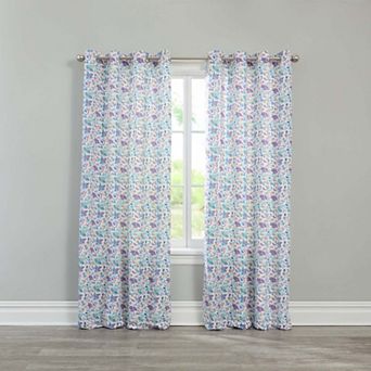 BrylaneHome BH Studio Microfiber Grommet Panel