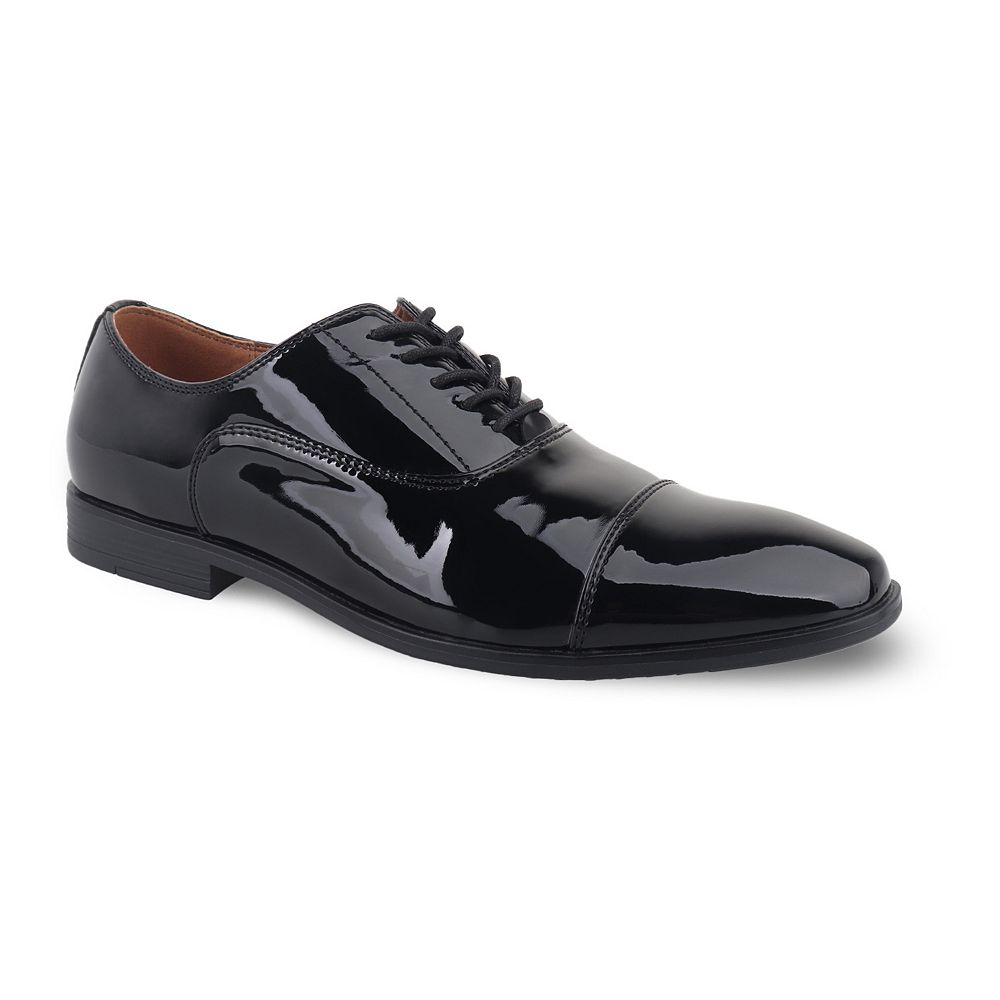 Mens Apt. 9 Black Cap-Toe Oxfords With Ortholite Insole Size 9M - 0141 Apt. 9® Denver Men main image 4