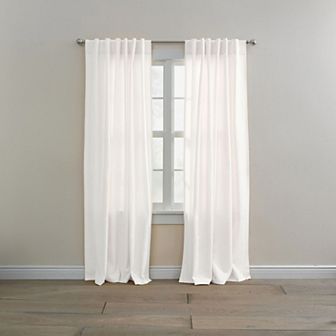 Brylanehome Poly Cotton Canvas Back-tab Panel