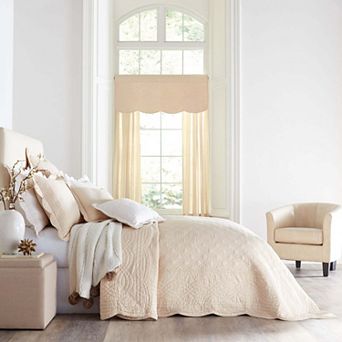 BrylaneHome 100% Cotton Florence Oversized Bedspread