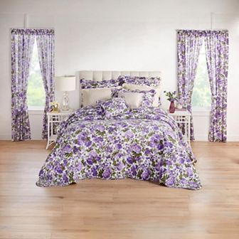 BrylaneHome 100% Cotton Florence Oversized Bedspread