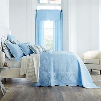 BrylaneHome 100% Cotton Florence Oversized Bedspread