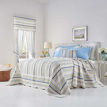 BrylaneHome 100% Cotton Florence Oversized Bedspread