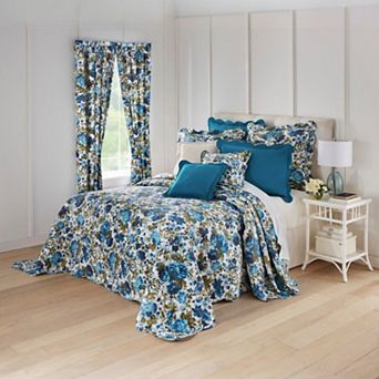 BrylaneHome 100% Cotton Florence Oversized Bedspread