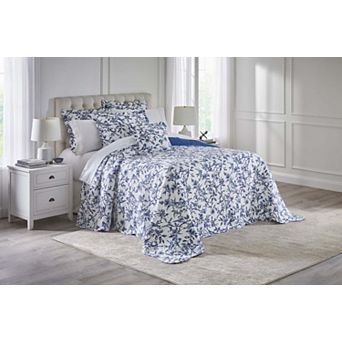 BrylaneHome 100% Cotton Florence Oversized Bedspread