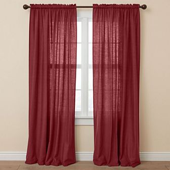 Brylanehome Poly Cotton Canvas Rod-pocket Panel