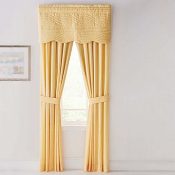 BrylaneHome Florence Panel Set With Tiebacks