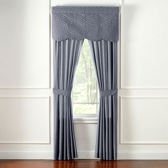 BrylaneHome Florence Panel Set With Tiebacks