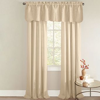 BrylaneHome Florence Panel Set With Tiebacks