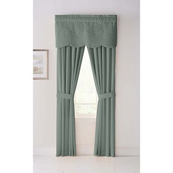 BrylaneHome Florence Panel Set With Tiebacks