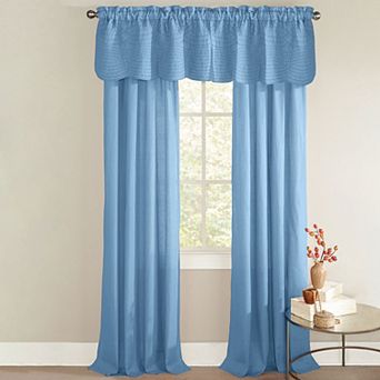 BrylaneHome Florence Panel Set With Tiebacks