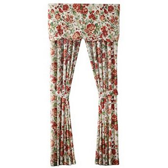 BrylaneHome Florence Panel Set With Tiebacks